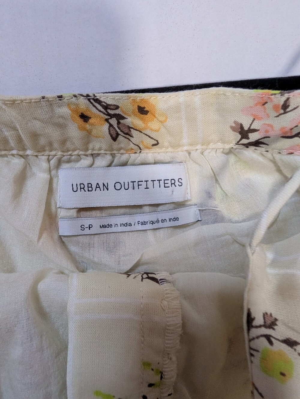 Urban Outfitters Boho Floral Mini Dress In Small Petite S-P - Picture 3 of 5